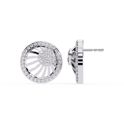 Radiant Circle Burst Studs